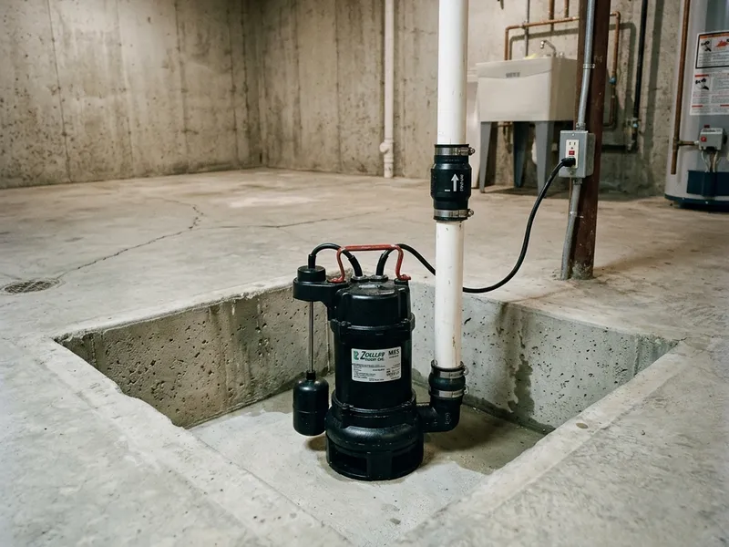 Sump Pump Installation Plumber in Argyle, TX